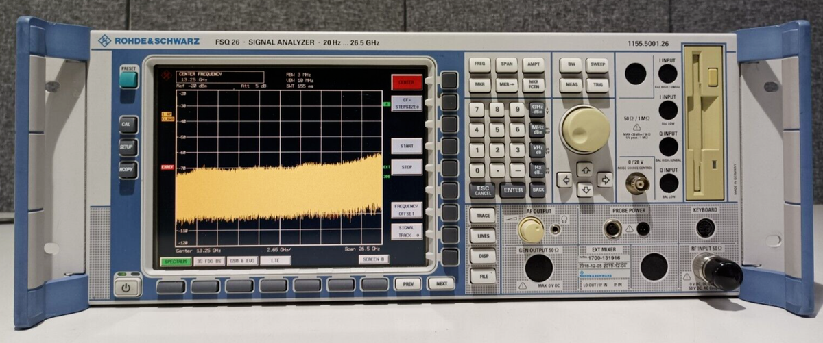 Rohde & Schwarz FSQ26, Signal Analyzer, 20Hz-26.5GHz, Loaded with