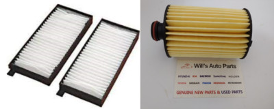 GENUINE SSANGYONG ACTYON SPORTS Q150 2.0L TD FILTER PACK (OIL + CABIN FILTER)