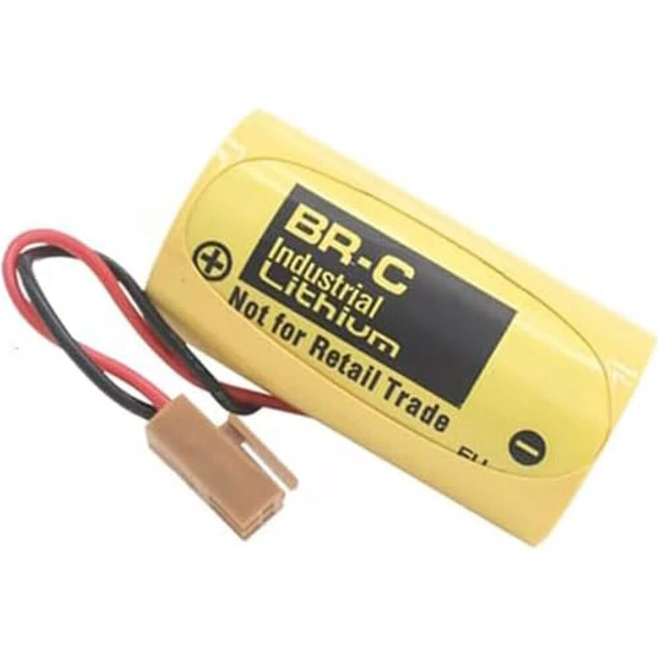 2X BR-C 3V 5000mAh PLC Battery for FANUC A98L-0031-0007 A02B-0120-K106 BR-CCF1TH - Image 2 of 4