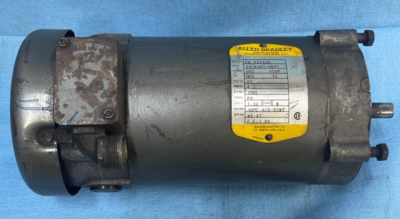 #ad #ad ALLEN BRADLEY ELECTRIC MOTOR 111170 56C FRAME 420P 1 2HP 90V 4.5A $450.00