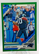2019 Panini Donruss Football Curtis Samuels Green Press Proof #47