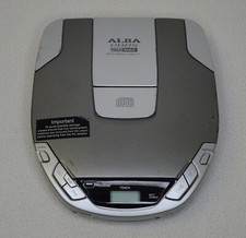 ALBA Portable CD player PCD218 Silver DBBS, Tested