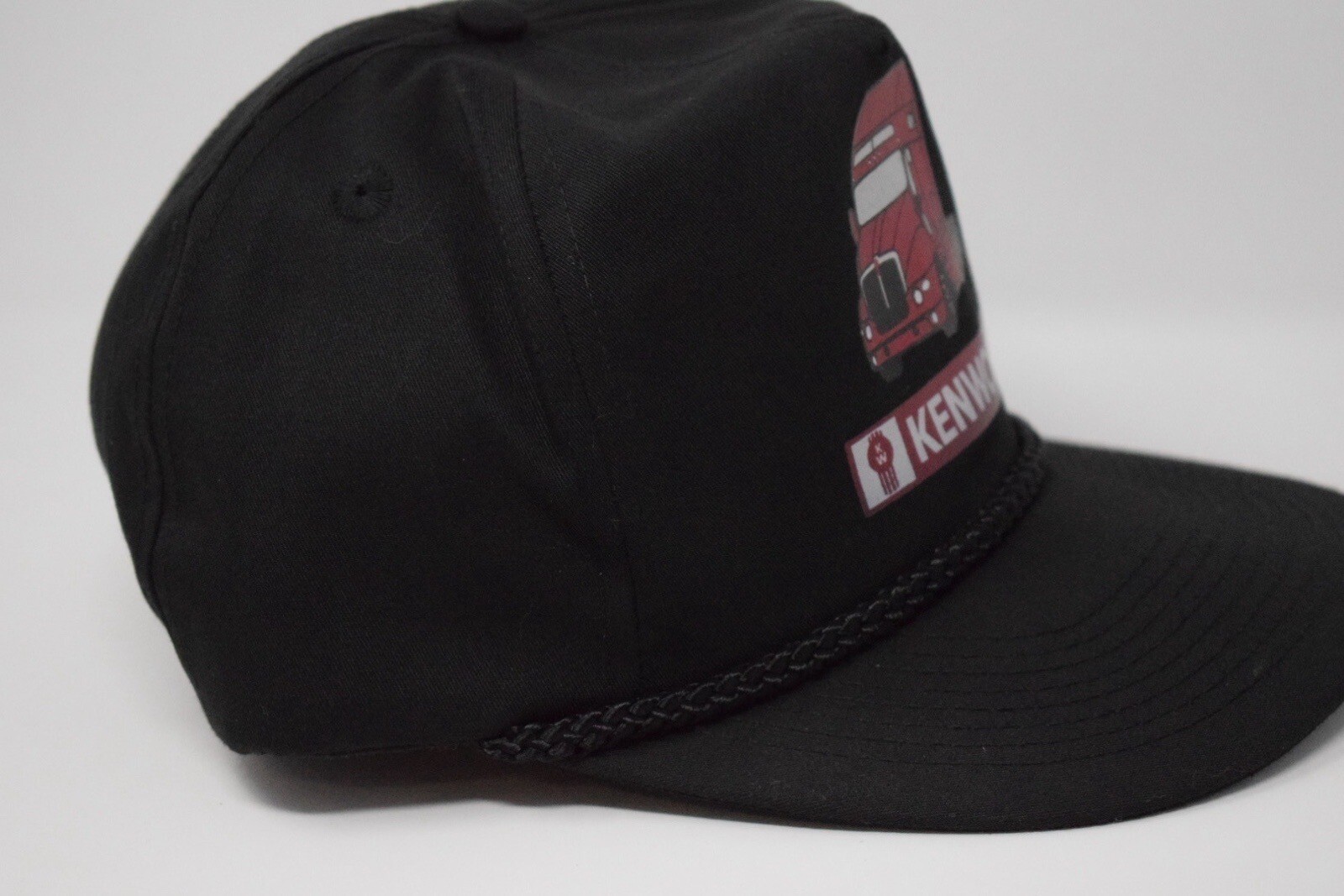 Kenworth Big Rig 5 Panel Rope Hat Snap Back Trucker B… - Gem