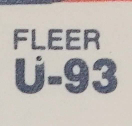 Error card - 1988 Fleer Update #U-93 Kirk Gibson - Image 3 of 3