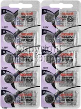 Maxell 357 SR44W 357 D357 SR44 28062 SR1154 Battery 0 MERCURY  10 PC 
