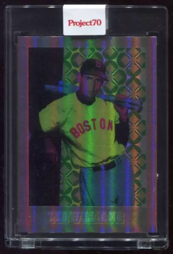 TOPPS PROJECT 70 FOIL #331 TED WILLIAMS by RON ENGLISH RED SOX 30/70