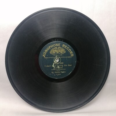 Stanley Kirkby	I Don't Mind Leaving Dear Homeland/Don't Go Down... 342	Zonophone