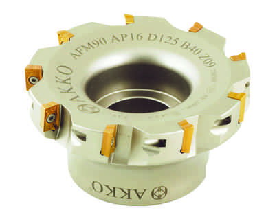 AKKO Planfräser für Wendeplatten Typ APKT 1003.. D=63mm