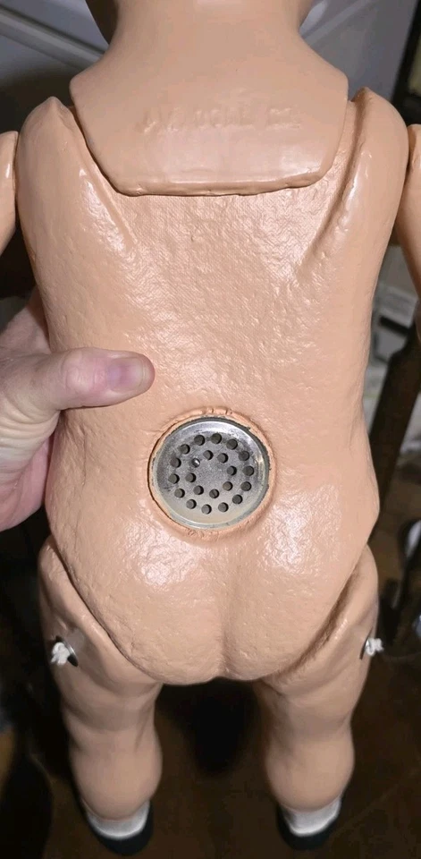 ANTIGUO PAPEL MACHÉ 23" AM DOLL CO Foto 4 de 4