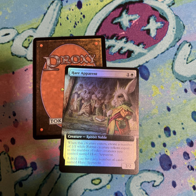Hare Apparent Foundations Extended Art Foil Mtg Play Test Card