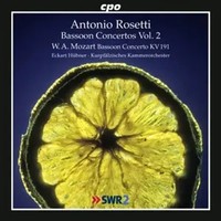 Fagottkonzerte Murray C72 & Q67 | Antonio Rosetti | Audio-Cd | Cd | 2012 | Cpo