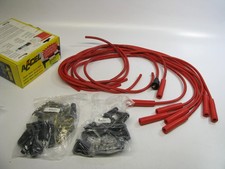Accel 5040r Universal Fit Super Stock Ignition Spark Plug Wire Set - 8mm Red Accel 5040r Universal Fit Super Stock Ignition Spark Plug Wire Set - 8mm Red