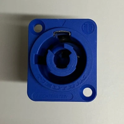 NEUTRIK NAC3MPA-1 Powercon Einbaubuchse blau - Bild 1 von 3
