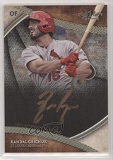 2017 Topps Tier One Break Out Copper Ink 8/25 Randal Grichuk #BOA-RG Auto 0en