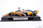 Diorama McLaren MCL33 - Fernando Alonso crash 2018 Belgium, 1:18 scale