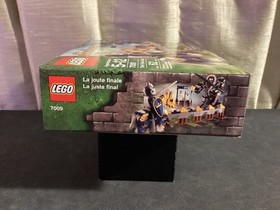 Lego Castle The Final Joust 7009 Blue Kings Knight Black Skeleton Horse 2007