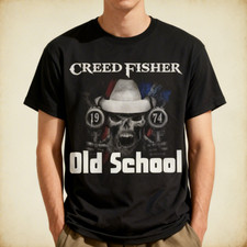 Retro Creed Fisher Singer Old School Short Sleeve Unisex All Size