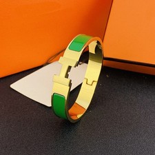 High Quality Womens Classic Luxury Stainless Steel H-buckle Bracelet 17-19cm