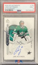 2020-21 Sp Authentic Jake Oettinger 160 Future Watch Auto 999 Psa 9 2020-21 Sp Authentic Jake Oettinger 160 Future Watch Auto 999 Psa 9