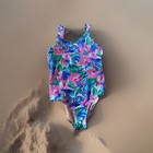 Crewcuts Girls One Piece Hawaiian Print Swimsuit size-12 — photo 1