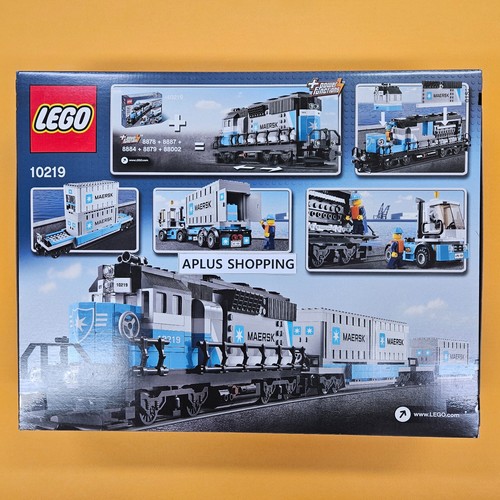 Lego 10219 Maersk Train | Retired Rate Item Sealed Never Opened - Picture 2 of 4