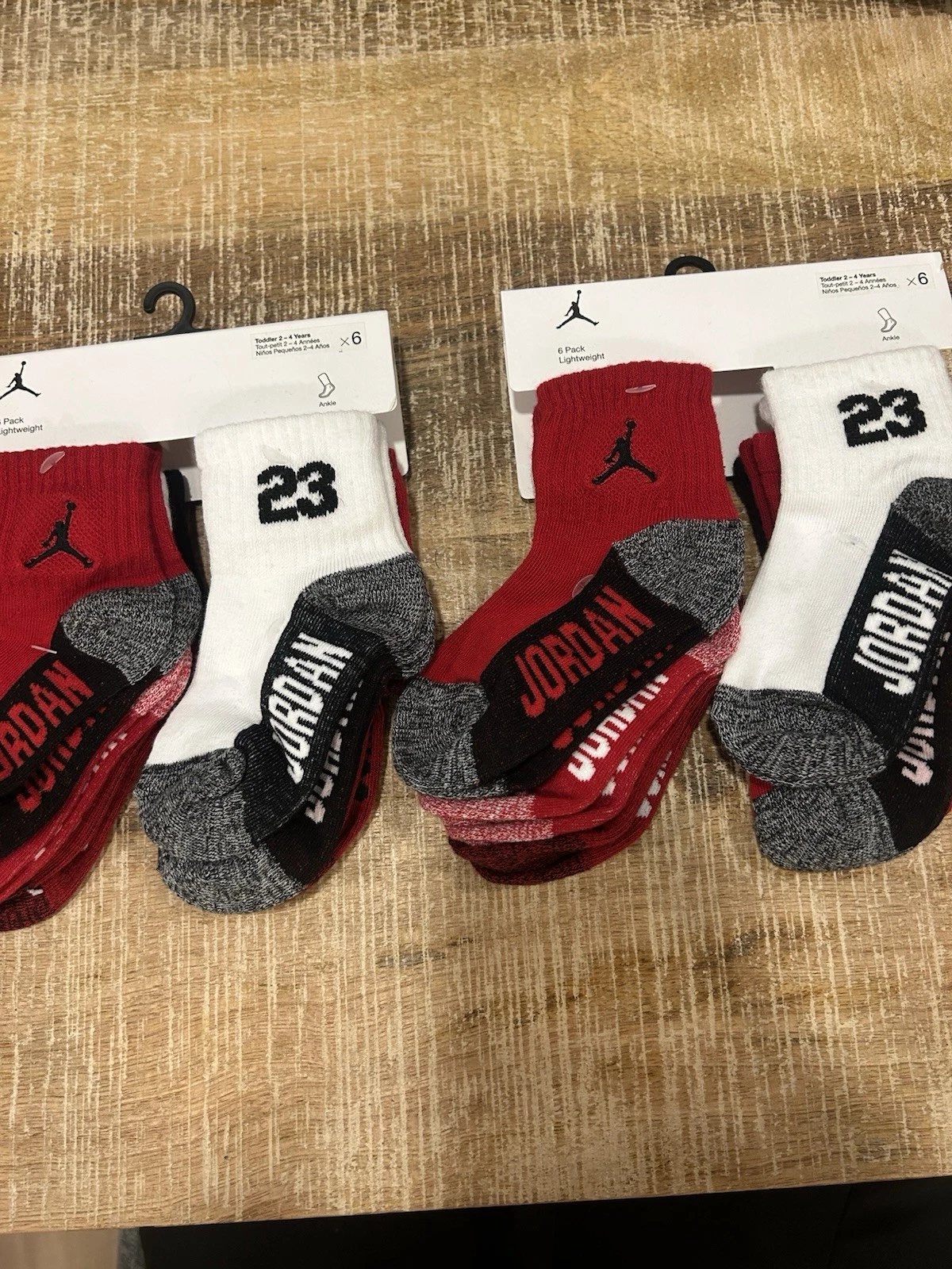 Toddler Jordan Socks 2-4 Years 2 Packs
Opens in a new window or tab