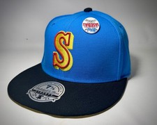 Mitchell & Ness Liberty 7 3/8 Fitted Mariners 1989 Topps Baseball Blue/Black