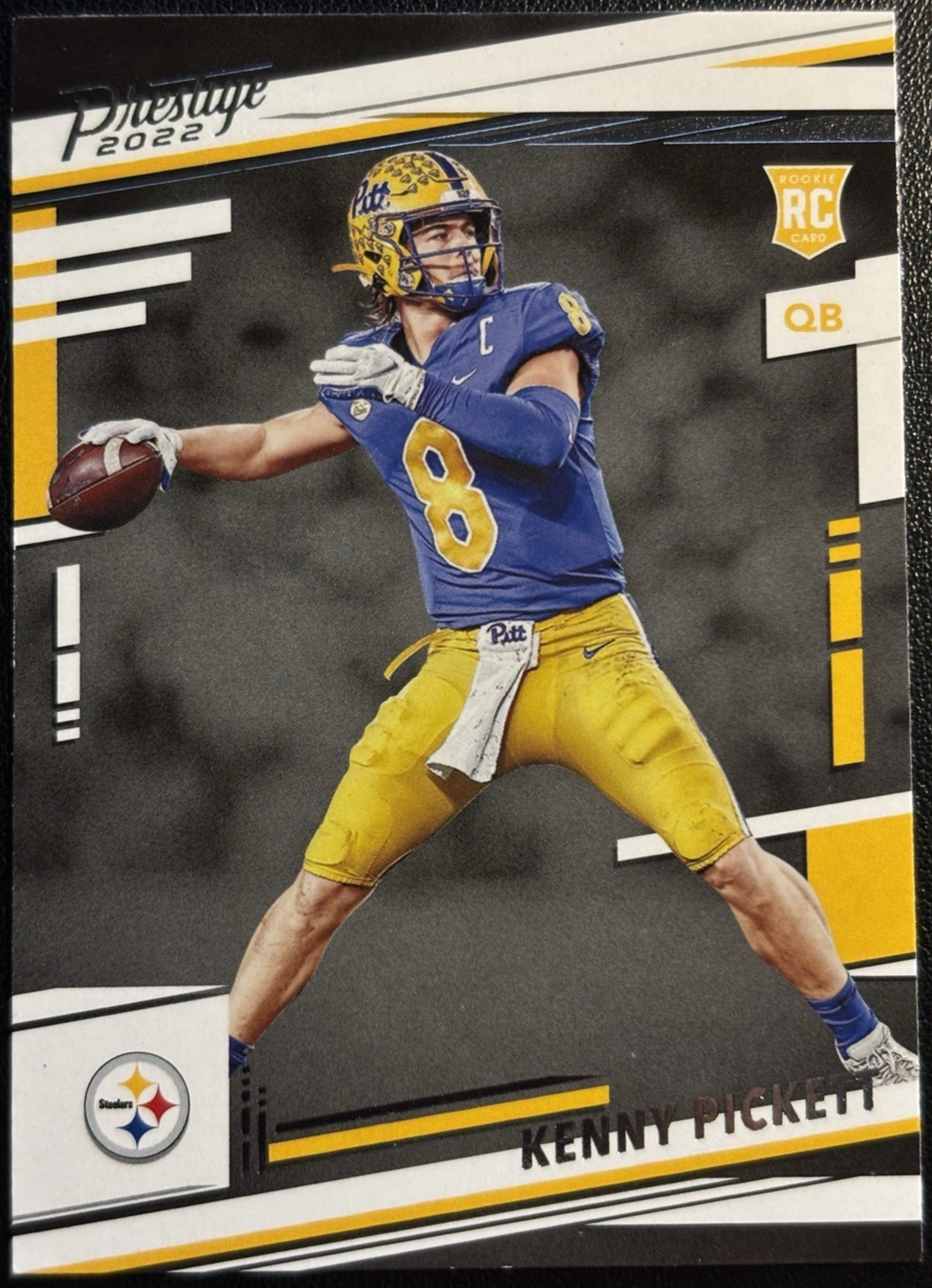 2022 Panini Prestige Kenny Pickett #301 Pittsburgh Steelers ROOKIE Card!