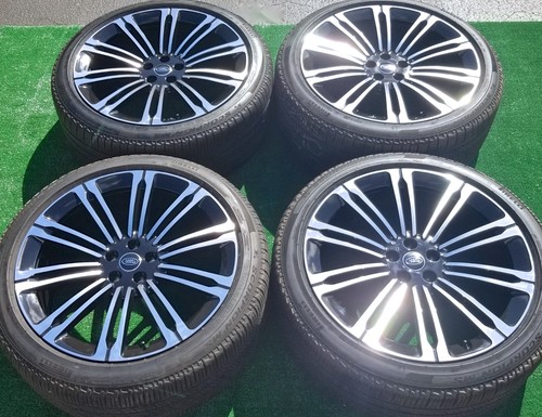 Set 23 inch Wheels Tires are OEM Factory Range Rover Sport Style Land 1075 2025 - Picture 2 of 17