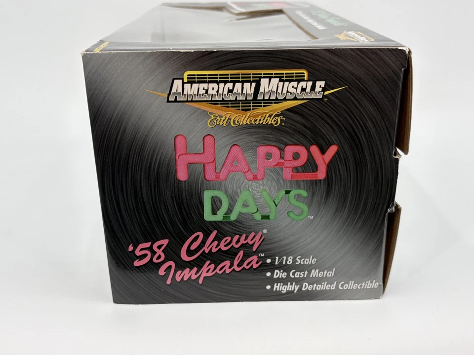 American Muscle Ertl Happy Days '58 Chevy Impala Detailed Collectible 1:18 - Image 3 of 4