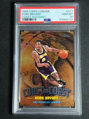 その他 Kobe Bryant Coast to Coast 1998 Topps Chrome Coast to Coast Kobe Bryant #CC1 PSA 10 GEM MINT