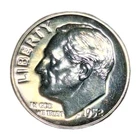 Tough Find 1952 Roosevelt Proof Dime UNC Toning Light Scratch Marks Nice Looking