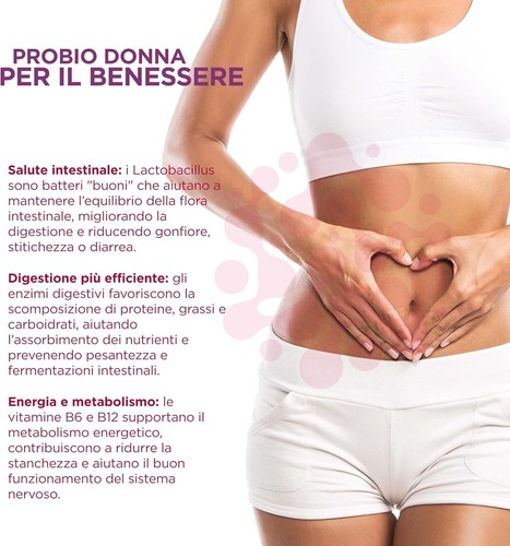 PROBIOTICI DONNA FLORA INTIMA 90 CAPSULE - Foto 4 di 6
