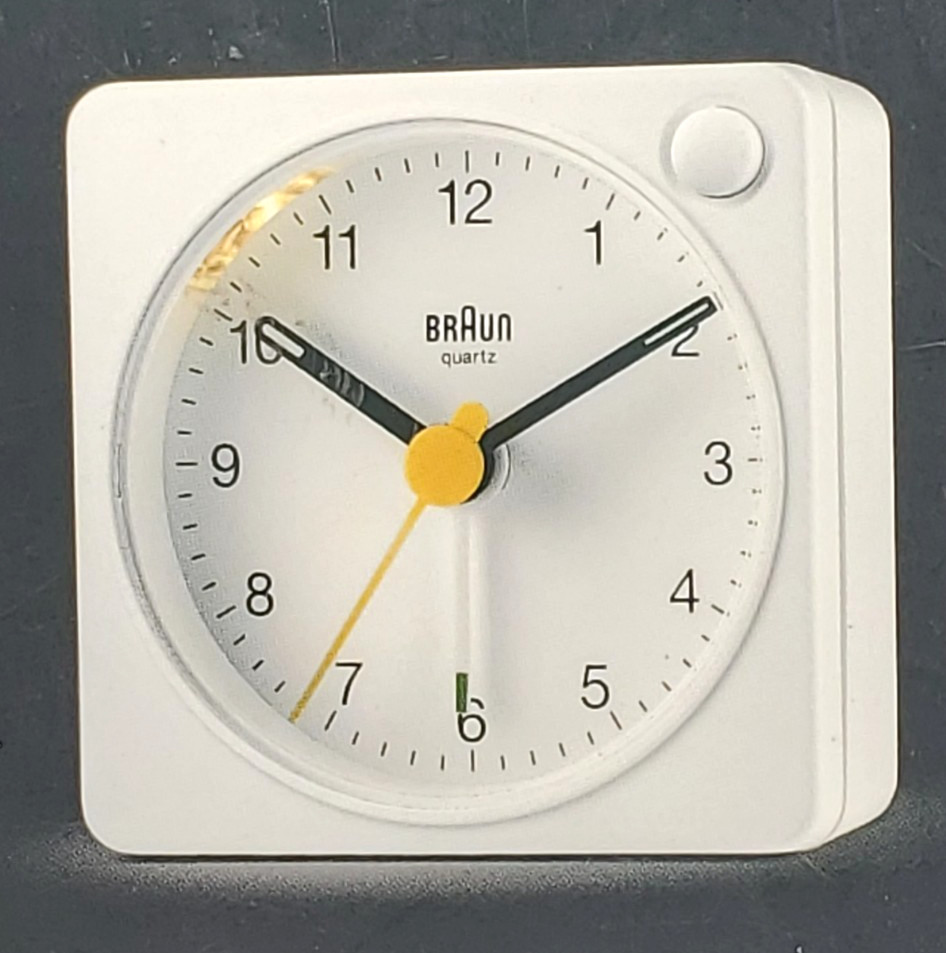 Mini-analog Alarm Clock Braun Bc02xw