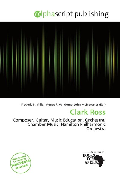 Frederic P. Miller (U. A.) | Clark Ross | Taschenbuch | Englisch (2026)-image