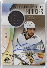 2024-25 SP Game Used Gold Premium Memorabilia 17/35 Lukas Cormier #218 Auto u0h