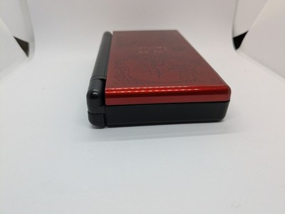 Rare iQue DS Lite Dragon Edition Crimson Black China Exclusive