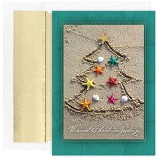 Warmest Wishes 16-Count Boxed Christmas Cards with Foil-Lined Envelopes, 7.8"...