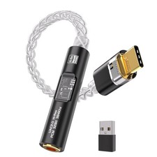 USB C to 3.5mm Audio Adapter with Dual Chip CX31993 MAX97220 DAC HiFi Ampli...
