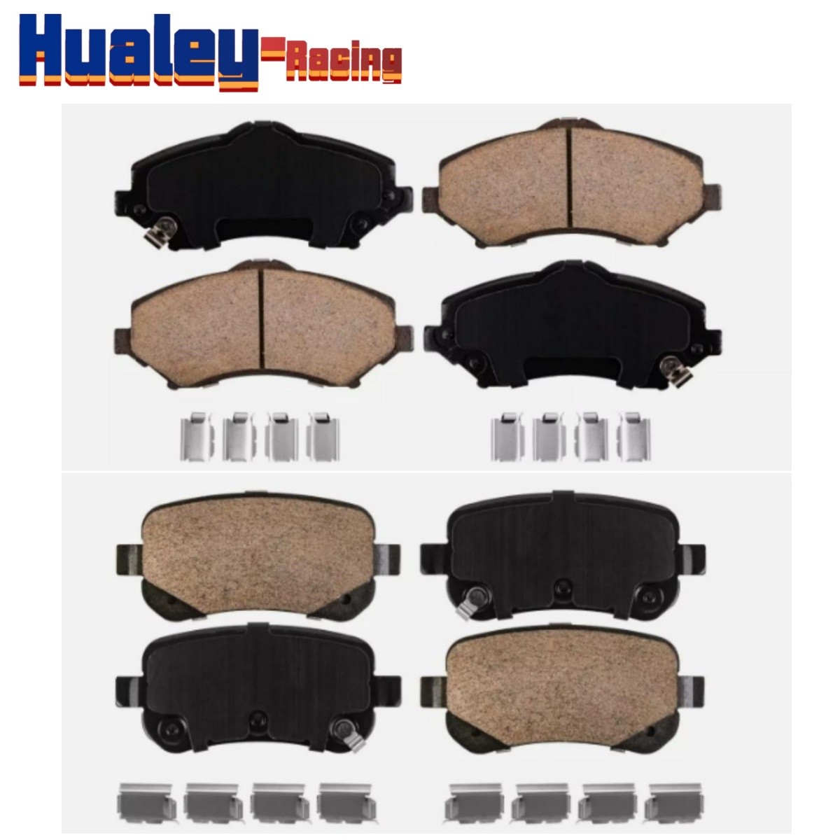 Front and Rear Ceramic Brake Pads for Town Country Grand Caravan Journey Routan
