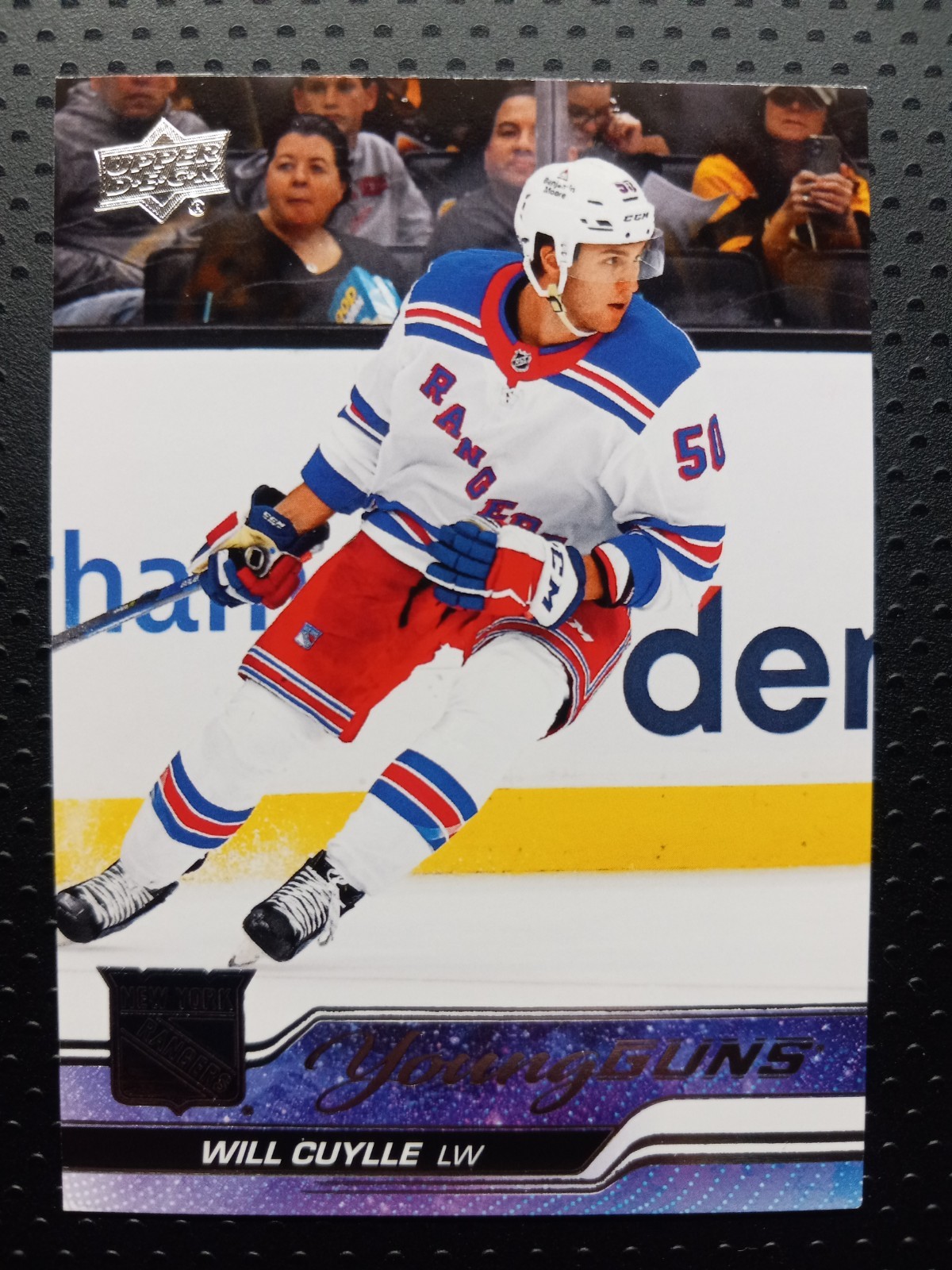 2023-24 Upper Deck Series 1 Young Guns #213 Will Cuylle Rookie Card