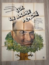 Affiche de cinéma - Sur un arbre perché (Louis de Funès)
