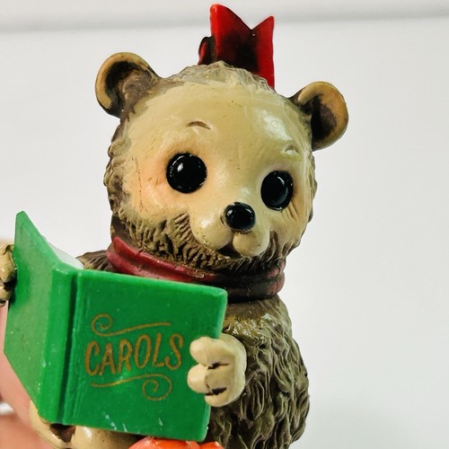 Vintage Hallmark Ornaments Lot 2 Friendly Fiddler Rabbit Topsy Turvy Possum 1981 - Picture 6 of 7