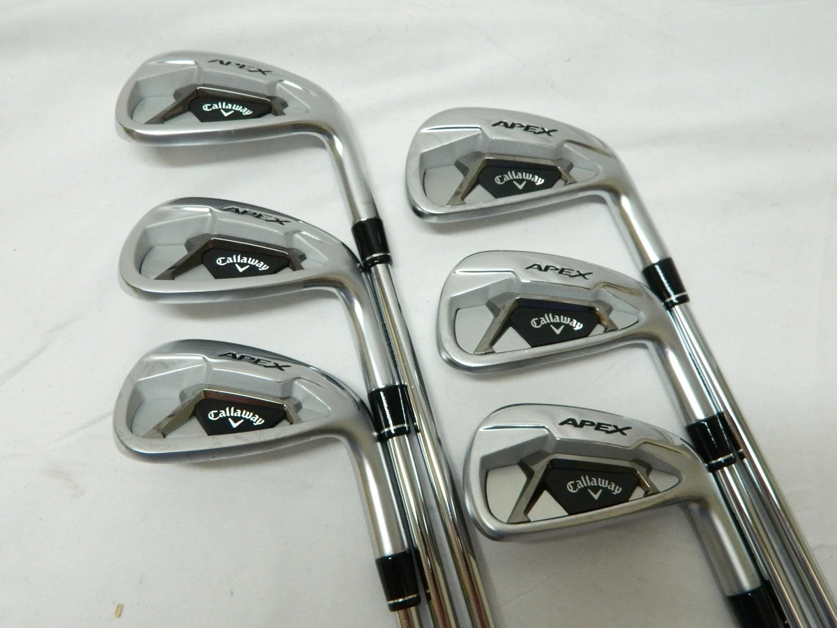Set De Fers Callaway Apex Pro Forged – 4-PW – Tiges Acier TT Elevate ETS 115 – Flex Stiff – Occasion