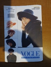 VOGUE Accessories Pattern 9082 Womens Hats Pa...