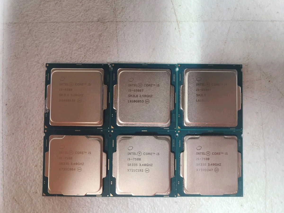 Intel Computer Processors Intel Core i5-7500 Processor Model for
