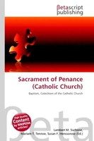 Lambert M. Surhone (U. A.) | Sacrament Of Penance (Catholic Church) | Buch