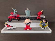 2018 Disney Pixar Incredibles 2 McDonalds Happy Meal Toys Lot Of 7 Toys