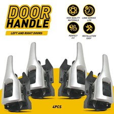 4Pcs Inside Door Handle Front Rear Left Right For 2009-15 Toyota Corolla Matrix