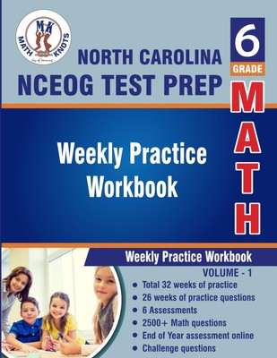 North Carolina State (NC EOG) Test Prep : 6th Grade Math : Weekly Practice W...